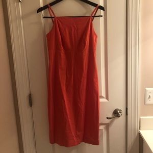 Coral Brooks Brothers Dress